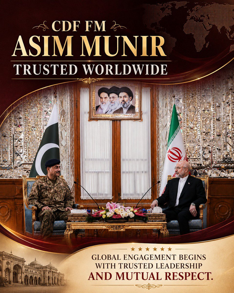seharmaria95's tweet photo. Under CDF Asim Munir, Pakistan has done exactly that.
#PakistanForPeace #VisionarySipahSalar #LeadsWithHonorCDF #GlobalPeacemakerCDF #GlobalHeroCDF https://t.co/SSjDvjHSmx