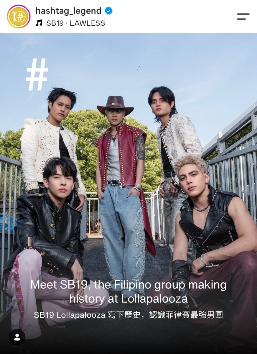 angelica_aiza's tweet photo. Hashtag Legend Hong Kong 🇭🇰 Instagram post.

Engage rin dito.
https://t.co/Jl0xytFns2

@SB19Official #SB19 #SB19atLollapalooza https://t.co/Yye7id5OCW