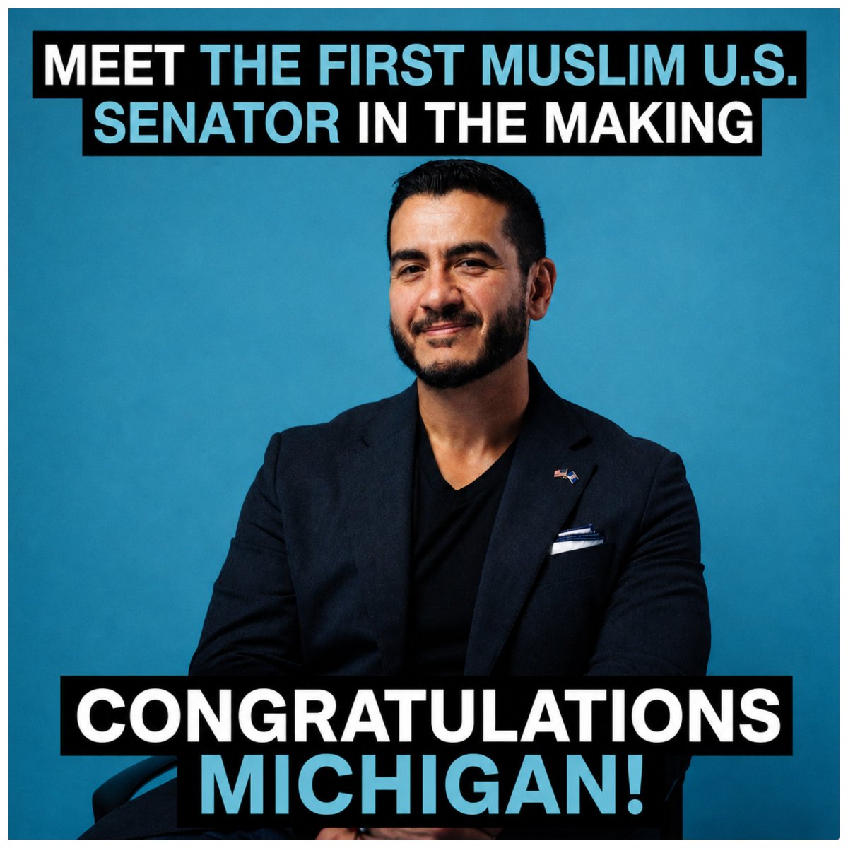 RyanRozbiani's tweet photo. BIG WIN

Abdul El-Sayed WINS Michigan Senate Primary as Record AIPAC Spending COLLAPSES

AIPAC threw $30.6 MILLION at stopping him. THEY FAILED. This is the most they had EVER spent against a single candidate.

America is WAKING UP, and REJECTING foreign backed candidates. https://t.co/tSYx9IoM1W