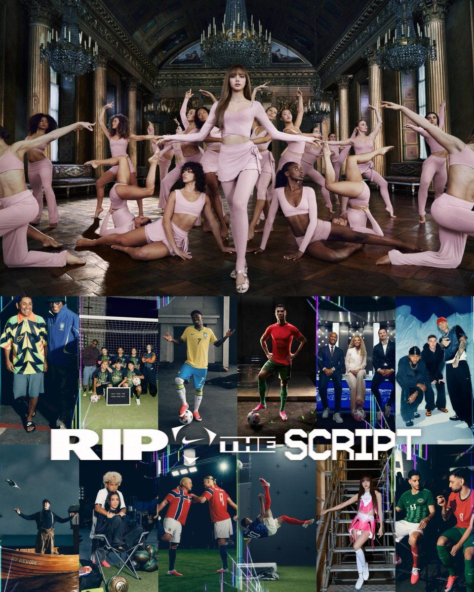 idatelalisa's tweet photo. 🏆 Two commercials featuring Lisa have won EYECANDY AWARDS “Commercials of the Year (2026)”

- NIKE “RIP THE SCRIPT”
- LISA x NikeSKIMS Spring ’26

Congratulations LISA! 🔥 https://t.co/k5QmMaIsda