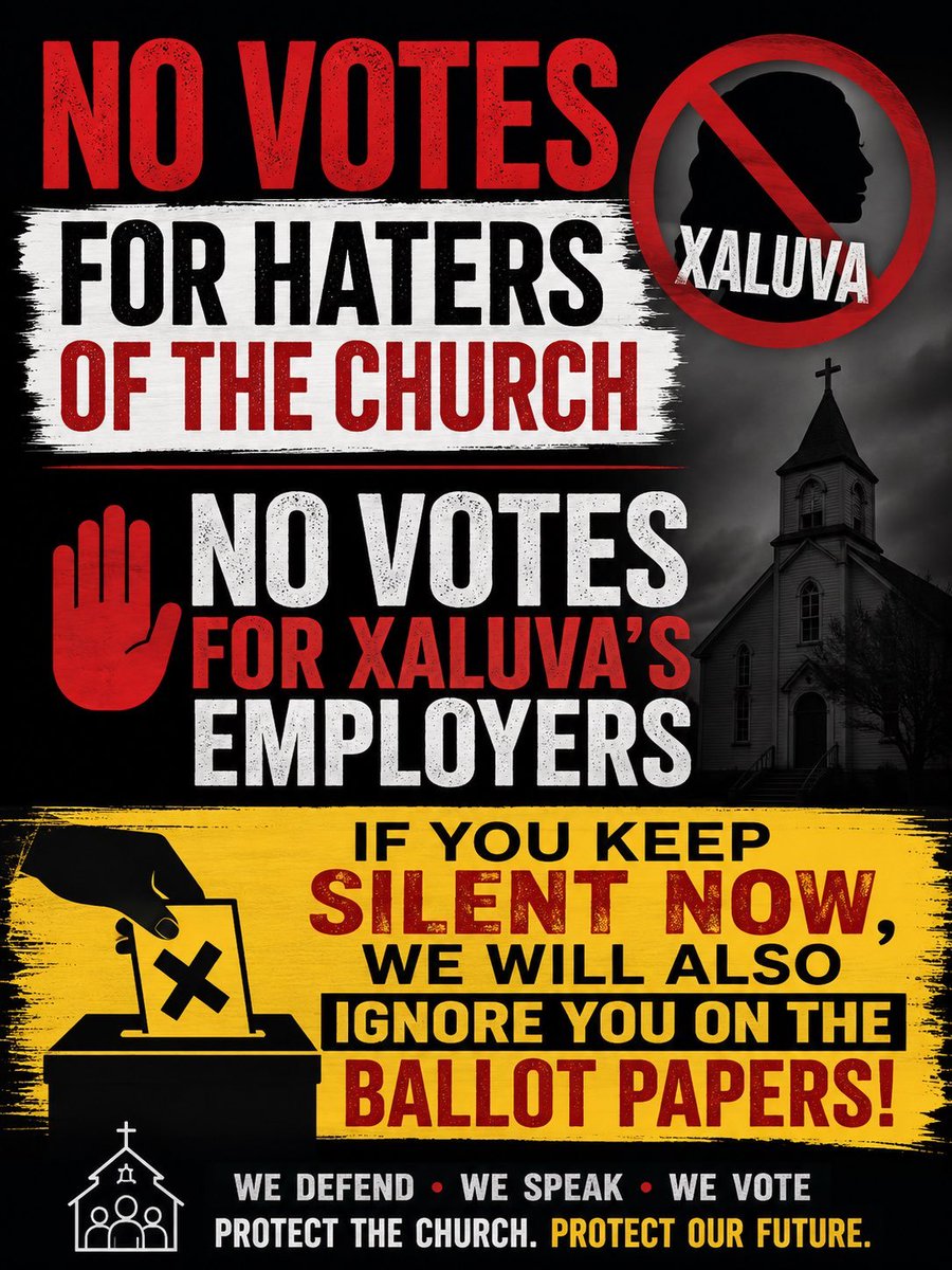 nelsonnyembe57's tweet photo. #handsoffthechurch
@PhophiRamathuba @CyrilRamaphosa @PresidencyZA @SABCNews @MbalulaFikile https://t.co/XWMrNh3GTg