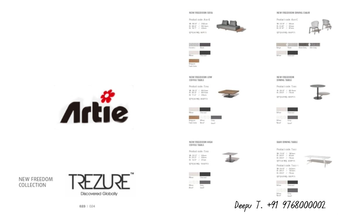 DktTrezure's tweet photo. TREZURE Lifestyle Pvt Ltd  
Discovered Globally 
Luxury Furniture | Artifacts | Accessories | Outdoor furniture 

TREZURE Dkt +91 9768000002 https://t.co/SnGAX1iaGy