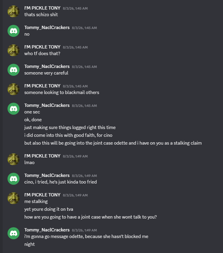 TonySaltines's tweet photo. @RatyyRatimus @Tadders633828 @AndMyRiceNice @Raimi_Ricotta @George_9998 is this normal btw? asking for a friend https://t.co/avm81F3KMF