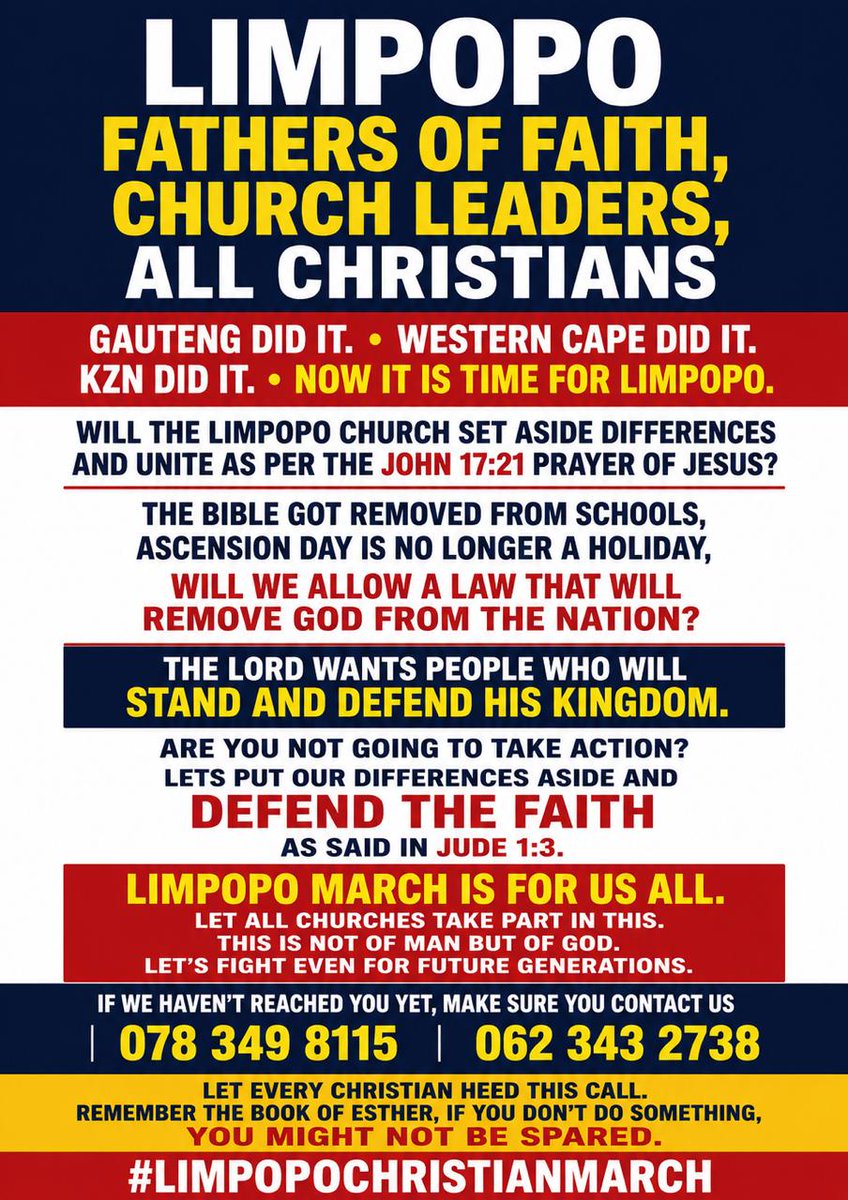 LutendoNku43754's tweet photo. #handsoffthechurch
#siyayaepolokwane https://t.co/t1rNLkPtTc