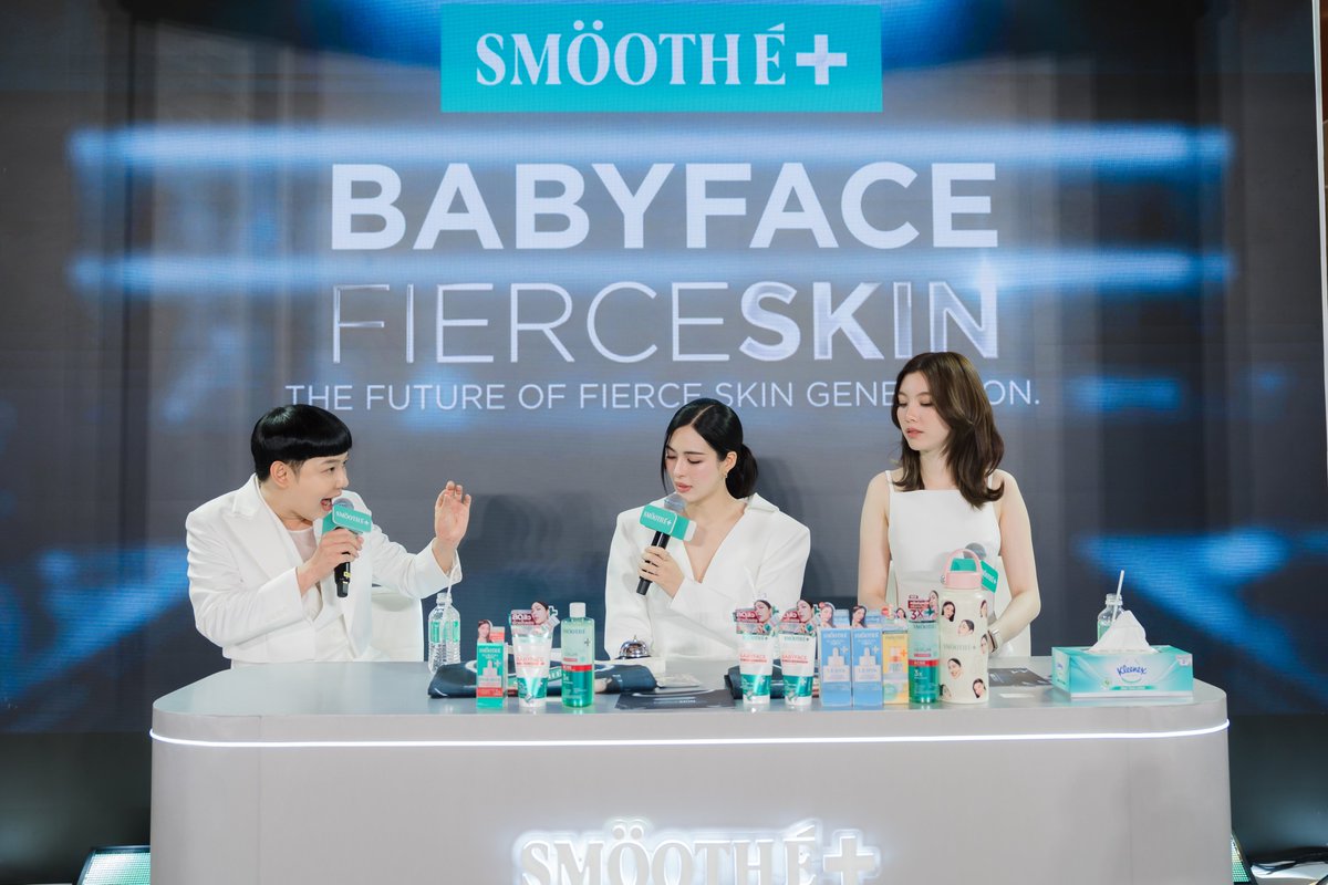 SmoothEThailand's tweet photo. ใครยังไม่มูฟออนจากงาน THE FIERCESKIN GENERATION บ้าง? 🙌📸 
พร้อมดูภาพกันอ๊ะยางงงงง

#LingOrmxSmoothE_FIERCESKIN
#SmoothEFIERCESKINxLingOrm
#SmoothExLingOrm
#babyface
#babyfierce https://t.co/x9sbDeKKLv