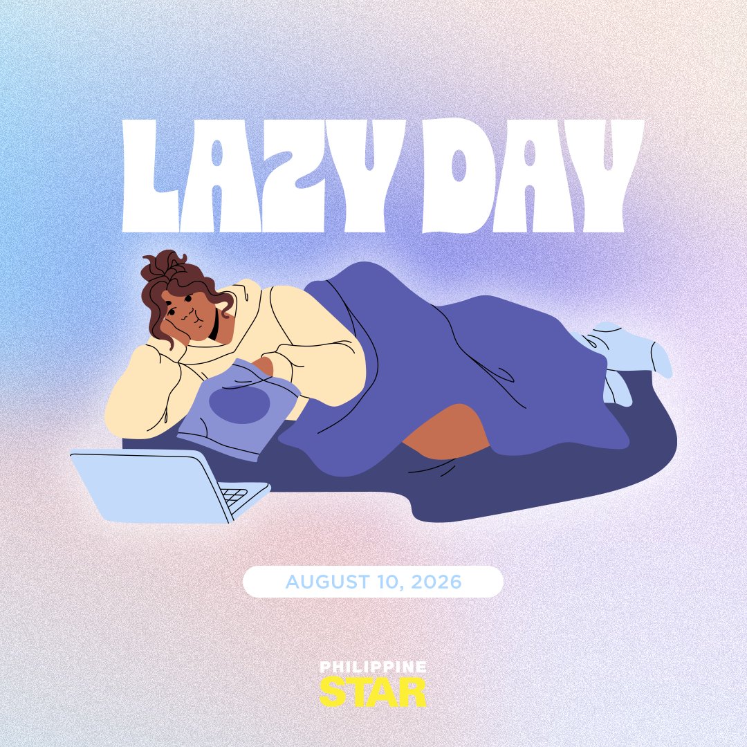 PhilippineStar's tweet photo. Time to slack off today! 🛌 https://t.co/bIHFJq7UJt