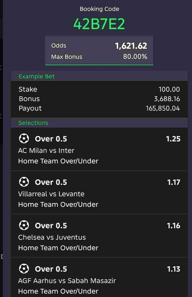Cindy_KBDTips's tweet photo. 1621 ODDS
  
𝐒𝐩𝐨𝐫𝐭𝐲𝐛𝐞𝐭 . 42B7E2

𝐊𝐢𝐧𝐝𝐥𝐲 𝐑𝐞𝐩𝐨𝐬𝐭 🔁 https://t.co/EHWWnA3CEF