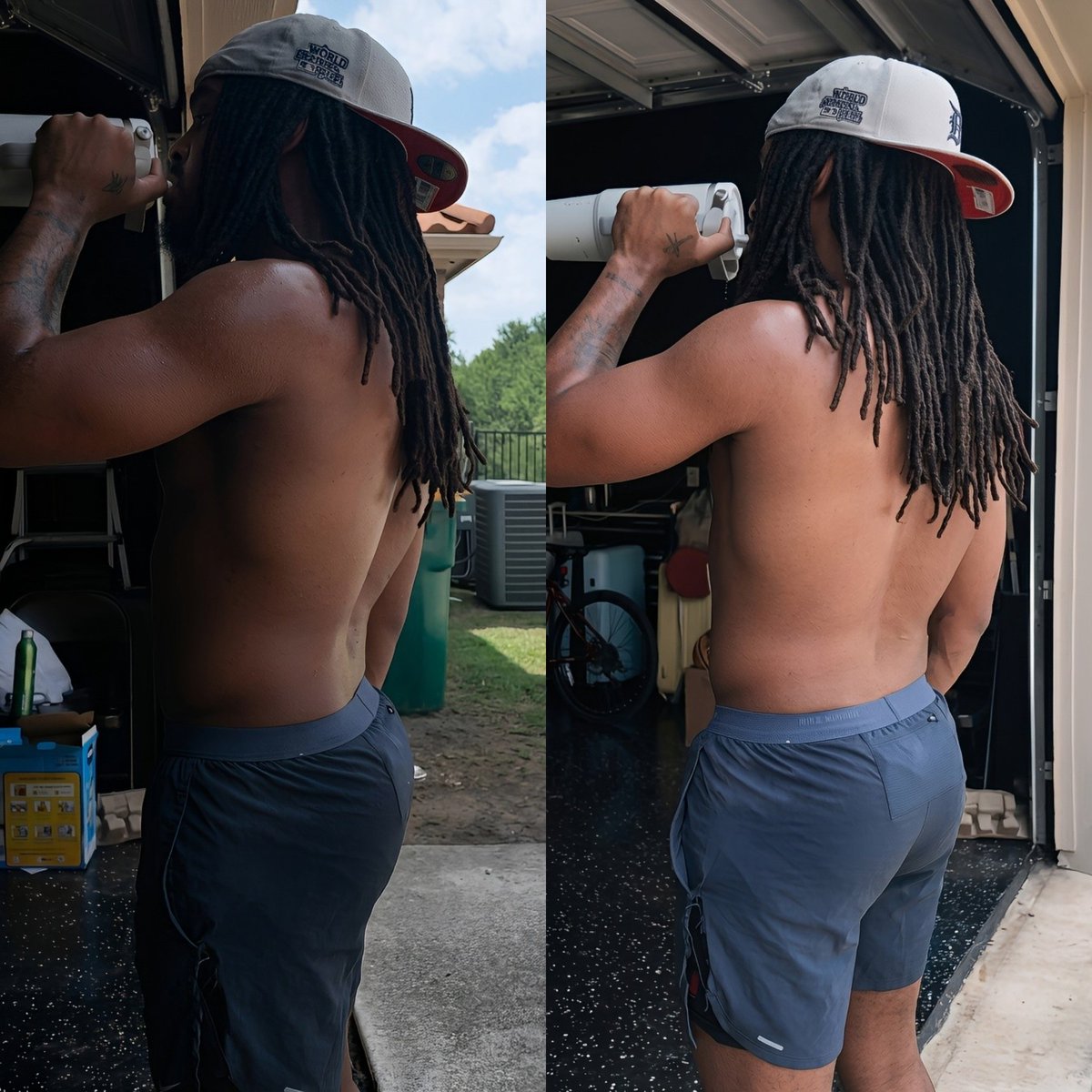 cryuglie's tweet photo. Keith lee starting to post workout videos now 😅👀🍑 https://t.co/Tq2EHpIav0