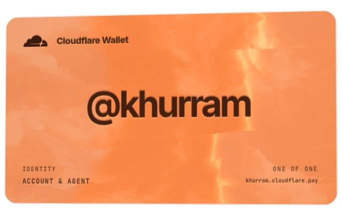 Mian26641's tweet photo. ✨ @Cloudflare Wallet Handle Reservations are LIVE

Just reserved my handle: @khurram

Claim yours
>https://t.co/jvsITGBrEg

Funding and full wallet features will be available soon https://t.co/MVPBQs7cZI