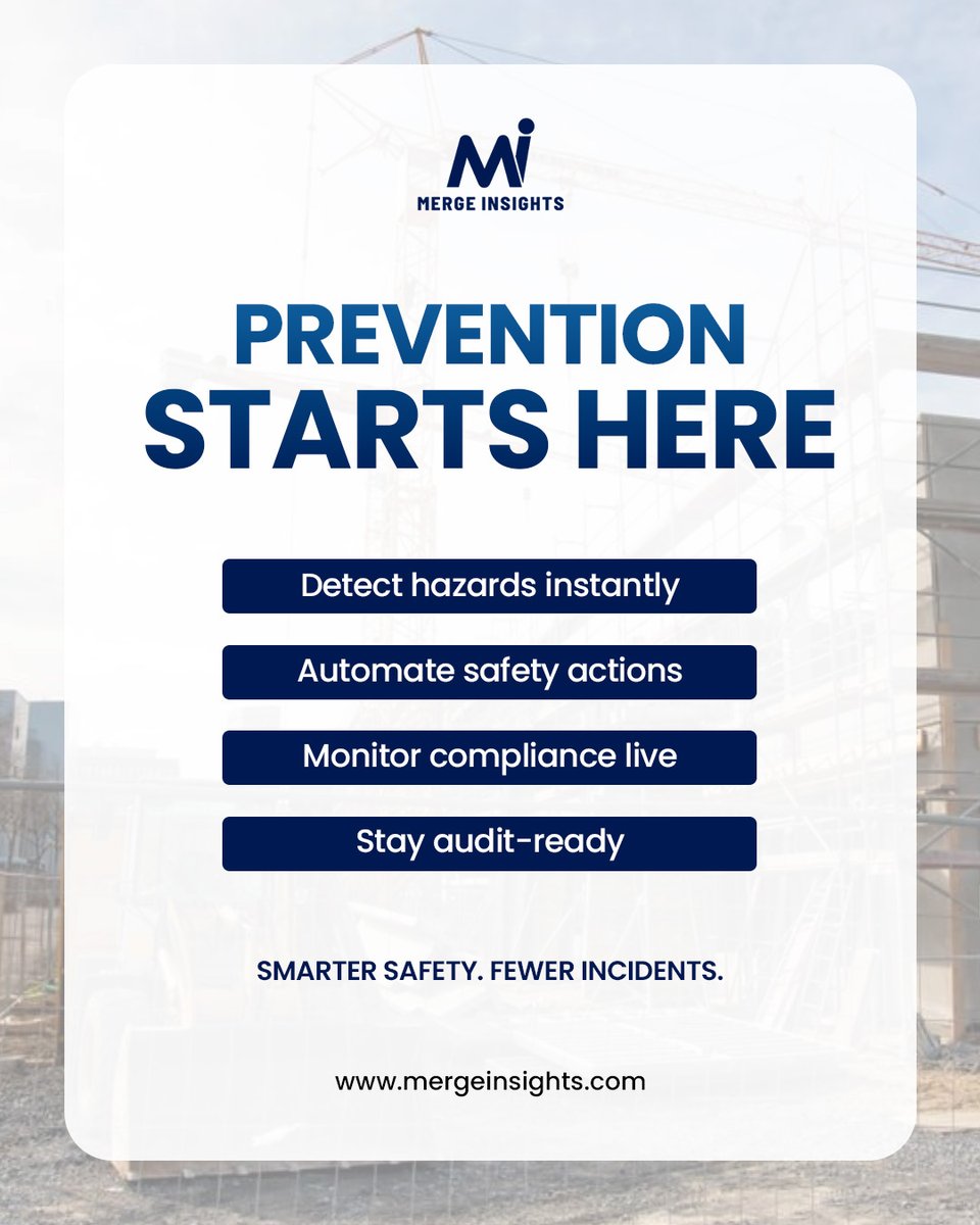 MergeInsights's tweet photo. Real incidents. Preventable risks.
One preventable incident is one too many. Real-time monitoring and proactive safety measures can make all the difference.
.
.
.
#MergeInsights #WorkplaceSafety #WHS #ConstructionSafety https://t.co/vsQ3QmQImg