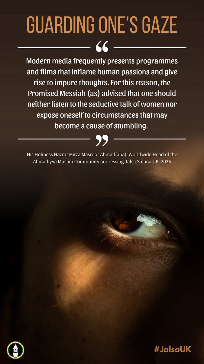islaminind's tweet photo. @JalsaConnect @JalsaUK The strongest believer is not the one who never faces temptation, but the one who chooses taqwa over temptation. Guard your gaze, protect your heart, and let every step bring you closer to Allah.

#JalsaSalana #Taqwa #HolyQuran #Islam #Ahmadiyya #Faith #JalsaUK https://t.co/oex5HoDH4M