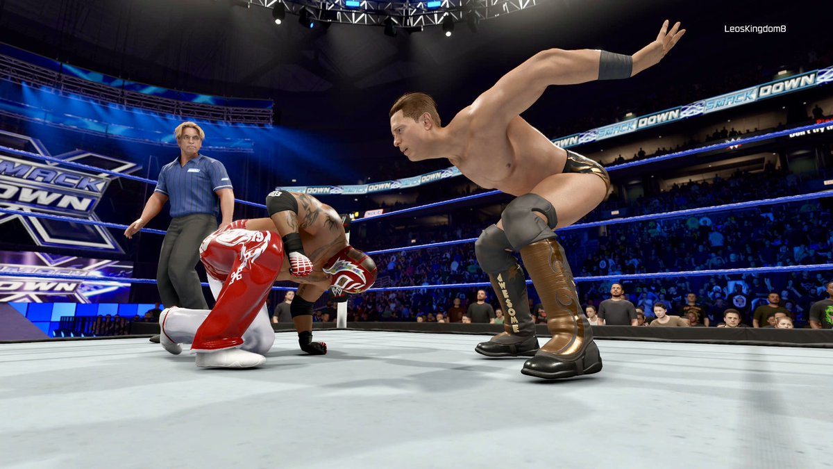 Leoskingdom8's tweet photo. Because I’m The Miz!!! 

And these shots are…AWEEEESOMEEE! 🔥🔥

#WWE2K26 @mikethemiz https://t.co/XmPNkMNURi