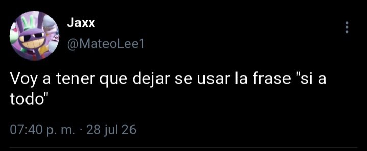 Belyy06's tweet photo. ☆ 𝙰𝚞 𝚂𝚘𝚌𝚒𝚊𝚕 𝙼𝚎𝚍𝚒𝚊↝ #tadc #funnybunny ☆

Donde Pomni y Jax son obligados por sus mejores amigas a participar de las olimpiadas de verano y justo les toca el mismo equipo.

                    ════ ⋆★⋆ ════ https://t.co/b6iLizp4Tl