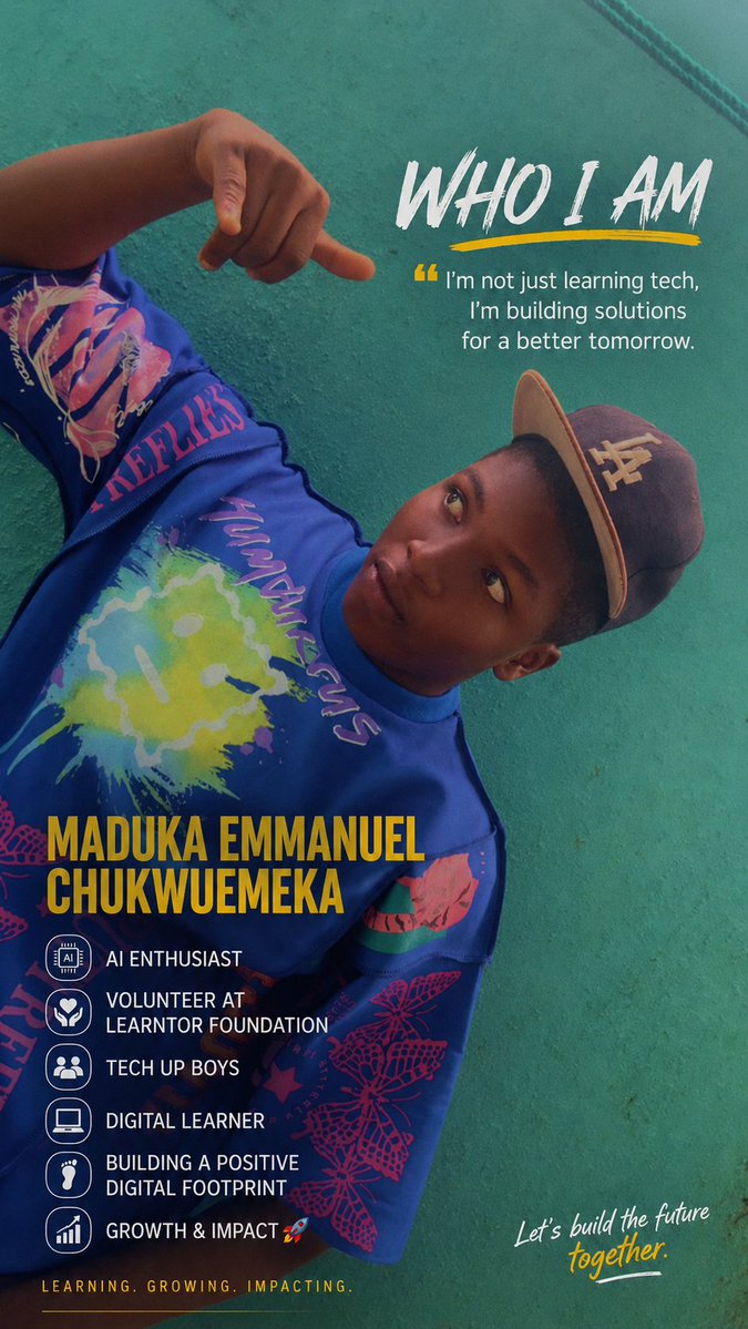 MadukaEmma4168's tweet photo. No be only consume content. Create am!

🎥 I created positive content today to educate, inspire or help someone. #TechUPBoys4 #ContentCreator #DigitalFootprint #Madukaemmanuelchukwuemeka https://t.co/I6FtCl8xdp