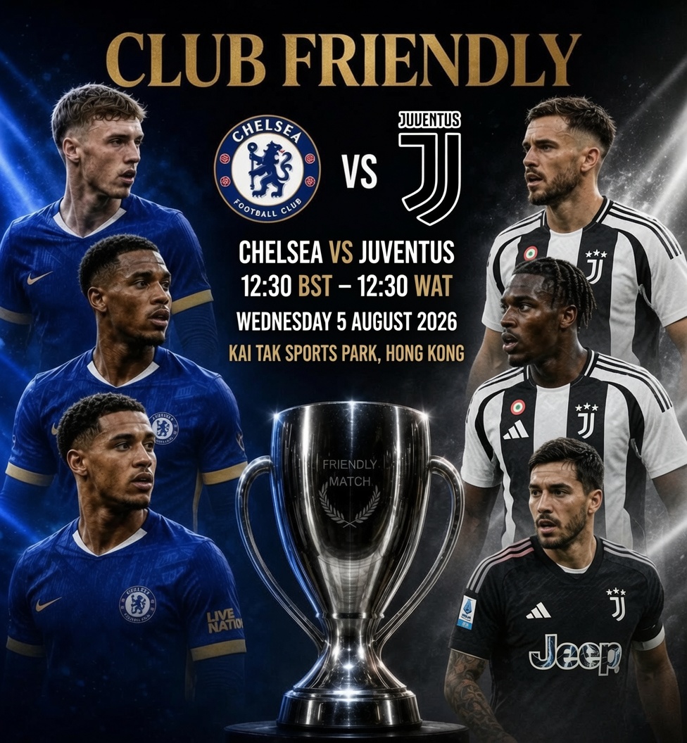 cabin0147's tweet photo. It's a match day
Chelsea vs Juventus
Wednesday 5 August | 12:30 BST
Kai Tak Sports Park, Hong Kong
Let’s go Blues💙💙💙💙
#CFC #preseasons #cheljuve https://t.co/11egFKqVcF