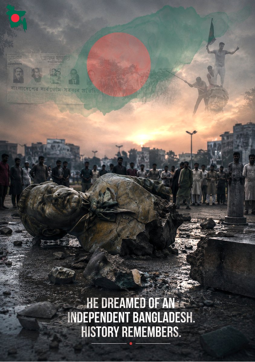 Bangla_Insight's tweet photo. A nation’s journey is shaped by sacrifice, struggle, and resilience. History preserves defining moments that continue to inspire generations to reflect on Bangladesh’s path and future. 🇧🇩 #Bangladesh #History #Independence #August05 #NeverForget https://t.co/UklnLL5iTx