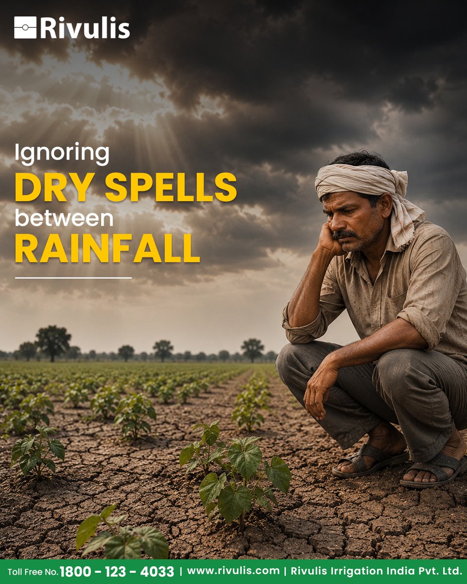 Rivulis_in's tweet photo. Don't let the monsoon affect your irrigation efficiency. ๐ง๏ธ
Remember to:
โ๏ธ Check soil moisture
โ๏ธ Adjust irrigation after rainfall
โ๏ธ Clean filters regularly
โ๏ธ Inspect driplines and emitters
Small steps. Better irrigation. Healthier crops.
#Rivulis #GrowBeyond #MonsoonFarming https://t.co/2TXm1slPVr