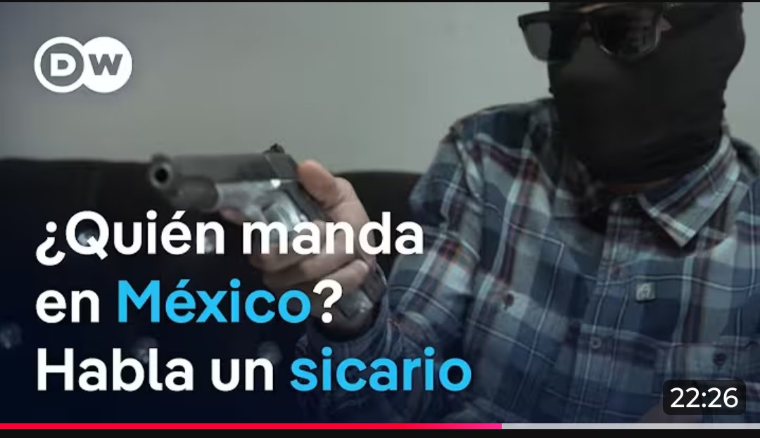 Morthigull's tweet photo. @azucenau Éste documental de la @dw_espanol nos permite saber cual es realmente la realidad de Sinaloa y que el gobierno sigue ocultando.
Altamente recomendable. https://t.co/pHB1H6S6rT