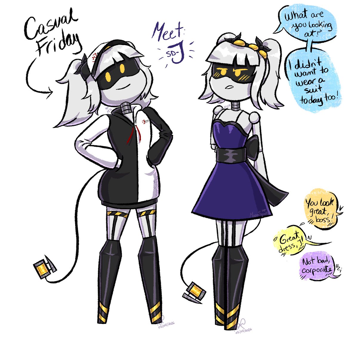 RaissaSpina's tweet photo. J doodles since I haven't drawn her that much 💛
I am really enjoying my style lately 🥲 I want to draw some more MD before posting more Villainous and some WC mascots
#mdtwt #murderdrones #sdj https://t.co/XmNzmgXF2Y