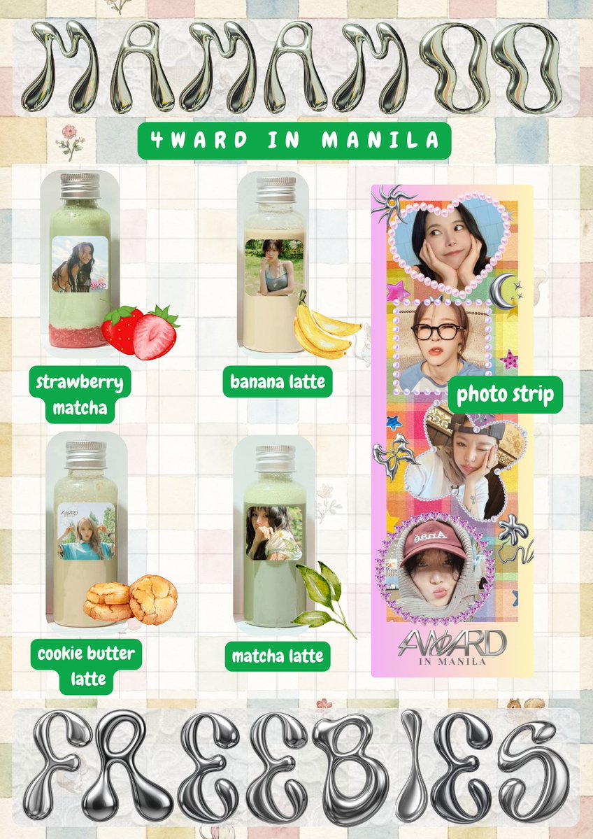 hyegisbyul's tweet photo. 4ward in manila freebies ! 
collab w @mmmoody_ 🫶🏻

we’ll be giving away coffee/matcha shots + photostrips! ◡̈ limited quantity, time &amp; venue tba for now~

— 1 shot + 1 photostrip set, 1:1 ratio
— just approach to claim!
— open for trades, just reply/dm 💗 https://t.co/sdBxKl81mH