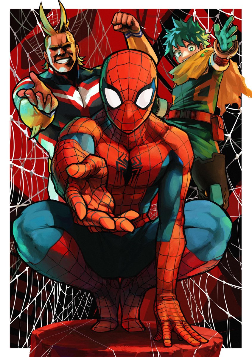 JuanchO___0's tweet photo. Todos sabemos que horikoshi ya se vio spiderman brand new day almenos 2 veces no? https://t.co/6HUtYje7Z3