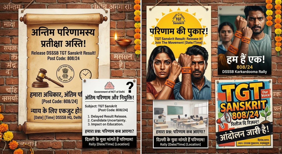 BuntyYadav87423's tweet photo. अब और विलंब उचित नहीं। #DeclareTGTSanskritResult

 @LtGovDelhi @dsssbofficial @CMODelhi #TGTSanskrit #DSSSB https://t.co/G4tLeWsOwS