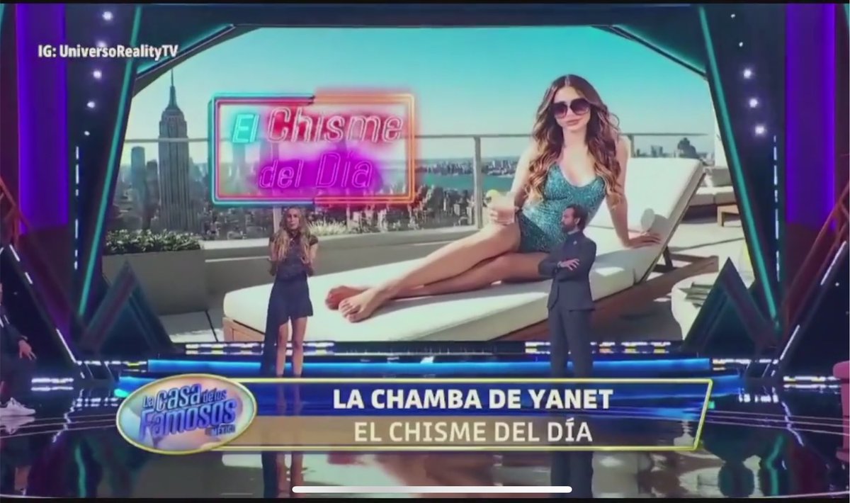 yanetdaily's tweet photo. Nuestra nena siendo protagonista de la gala una vez más. 🫣

#LaCasaDeLosFamososMx #TeamYanet https://t.co/epKYmcKcjl