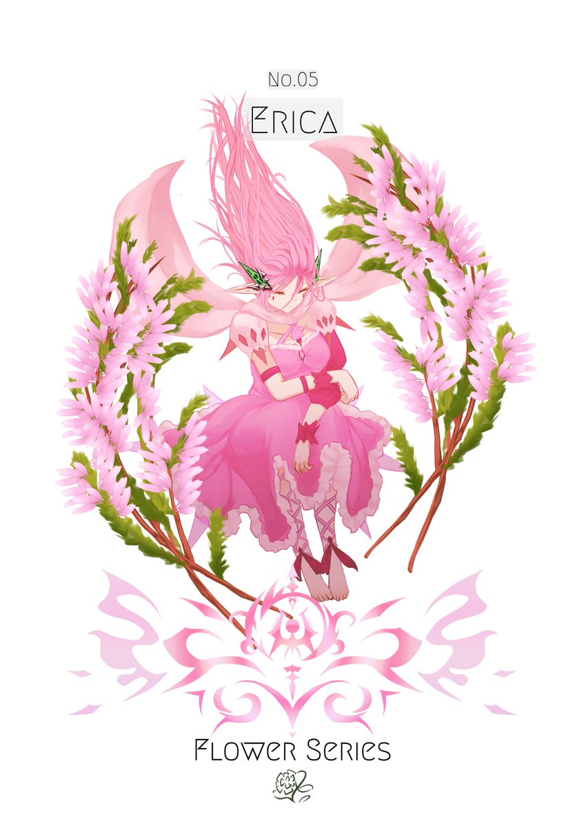 cvel_1014's tweet photo. No.05 [Erica]
花言葉[孤独][寂しさ]

#FlowerSeries　#イラスト https://t.co/NdyU84HD27