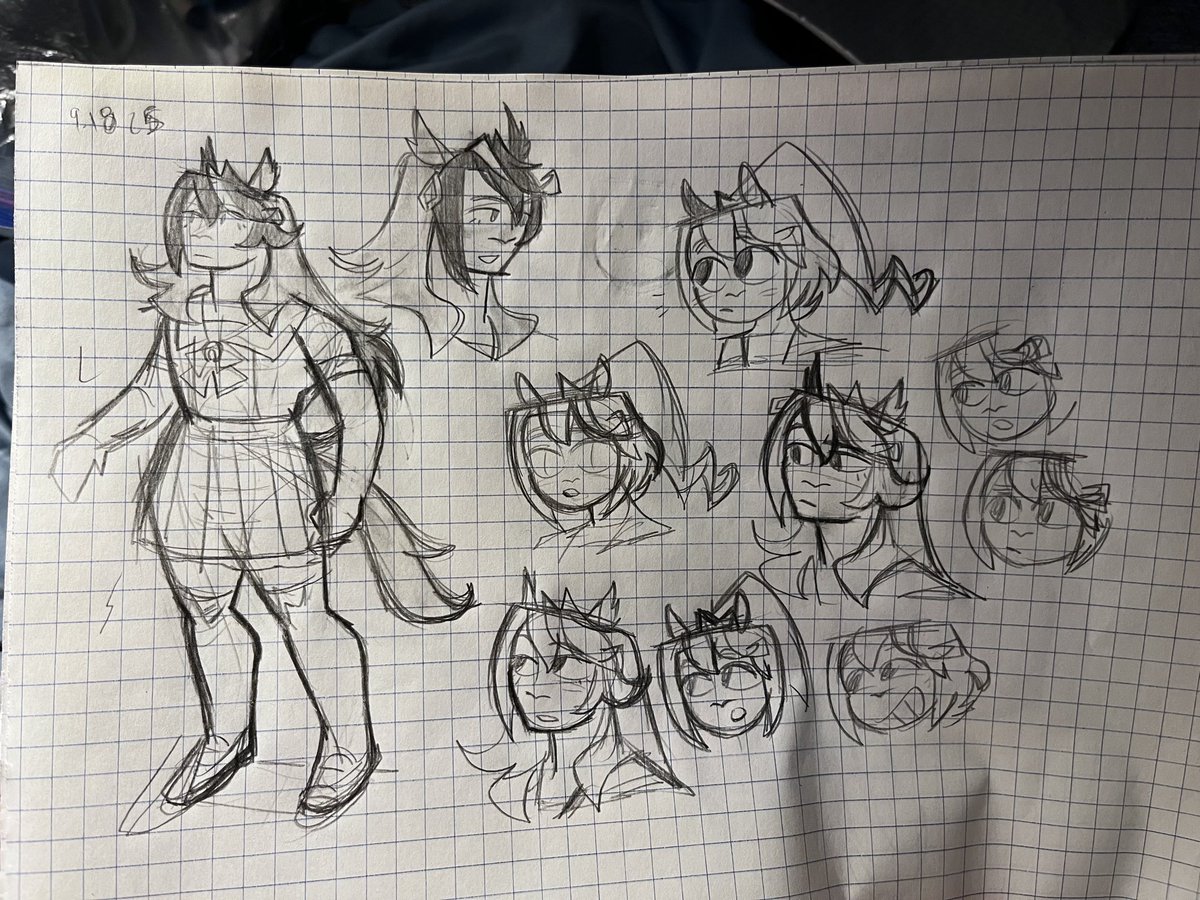 linsneedshugs's tweet photo. there was a time when rudolf was a struggle uma for me… whenever I changed something abt her I’d have to change something about teio also I really loved drawing teio https://t.co/62iqQmaujV