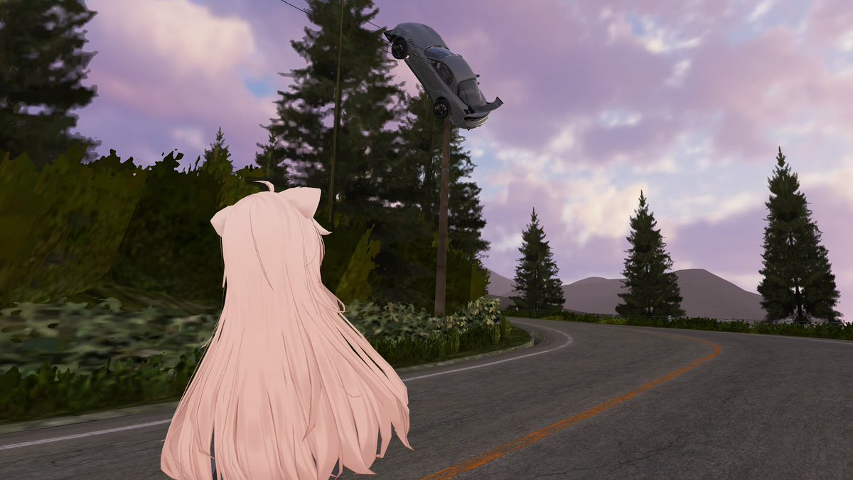 hide_Eku_VRC's tweet photo. どうしたらそうなるという
事故り方をしたエク
#Eku3d https://t.co/hIwPoHIq4n