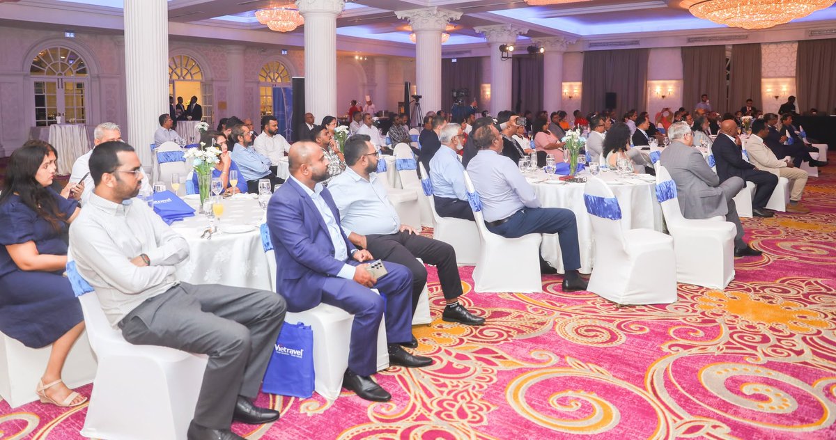 TourismMin's tweet photo. Welcomed the launch of VietJet's new direct service between Ho Chi Minh City and Colombo, commencing 16 August 2026. This new connection will strengthen tourism, enhance connectivity, and deepen the friendship between Sri Lanka and Viet Nam. #SriLankaTourism #VietJet https://t.co/JpZnqi9rTv