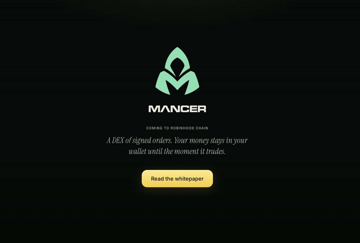 MichaelHirsch's tweet photo. mancer whitepaper is live at https://t.co/CqrTDo75C2 https://t.co/1awcBXofBF