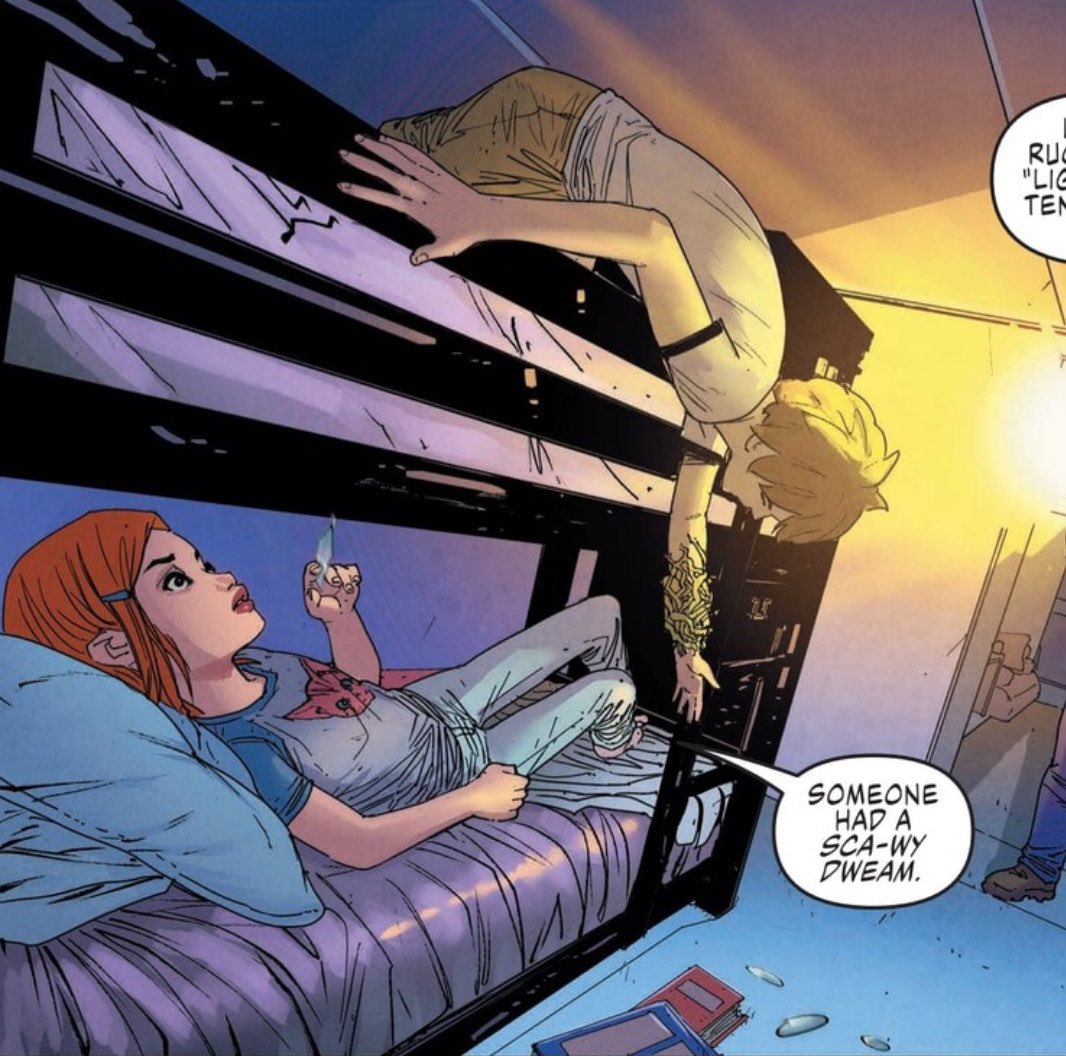 Duckz_art's tweet photo. Im crying i thought Gwen was smoking here 😭✌️ https://t.co/FtuYSCkO90