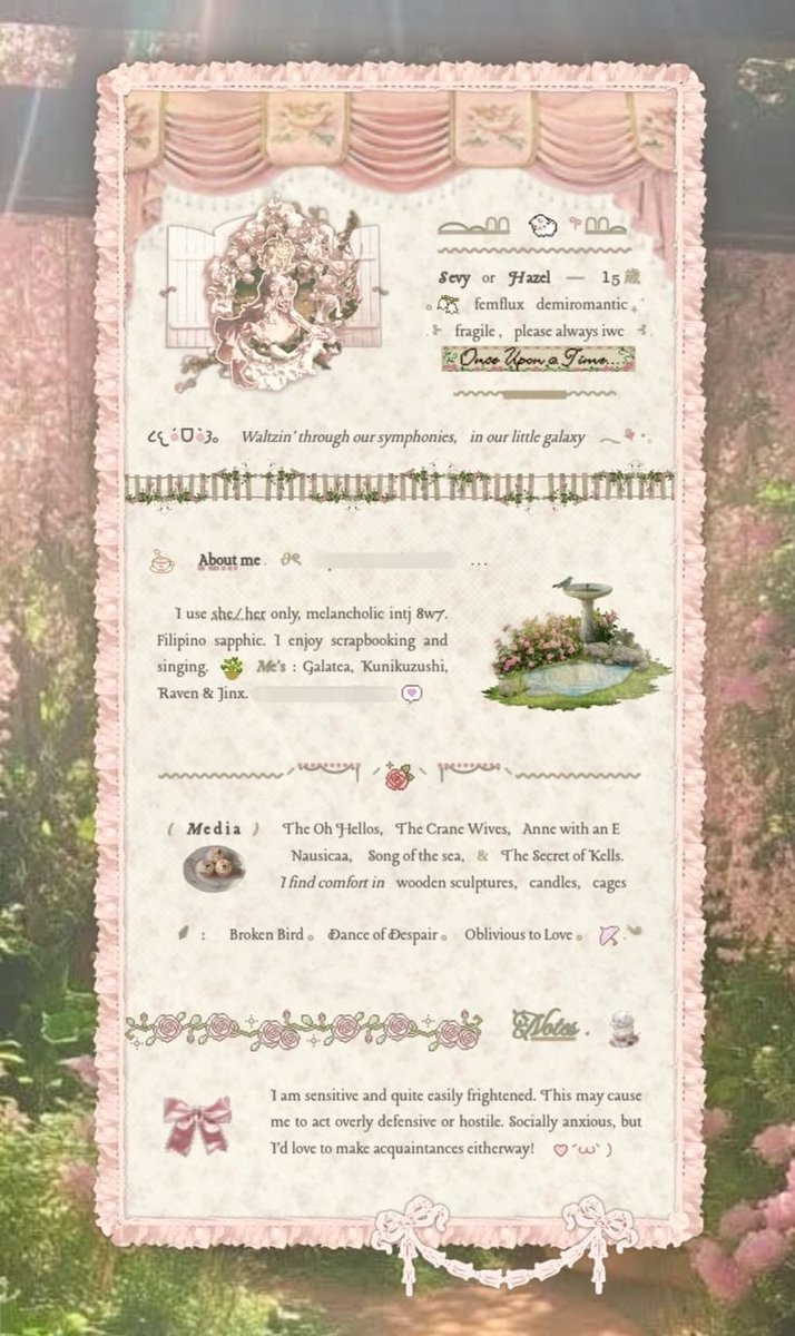 jinwtski's tweet photo. @ryuuteamoo es cmo una página personal k podes decorar bn kiut y t pueden mandar anónimos y dibujitos, además de poner tu info y tdo eso !¡ https://t.co/SruFLhVbQj