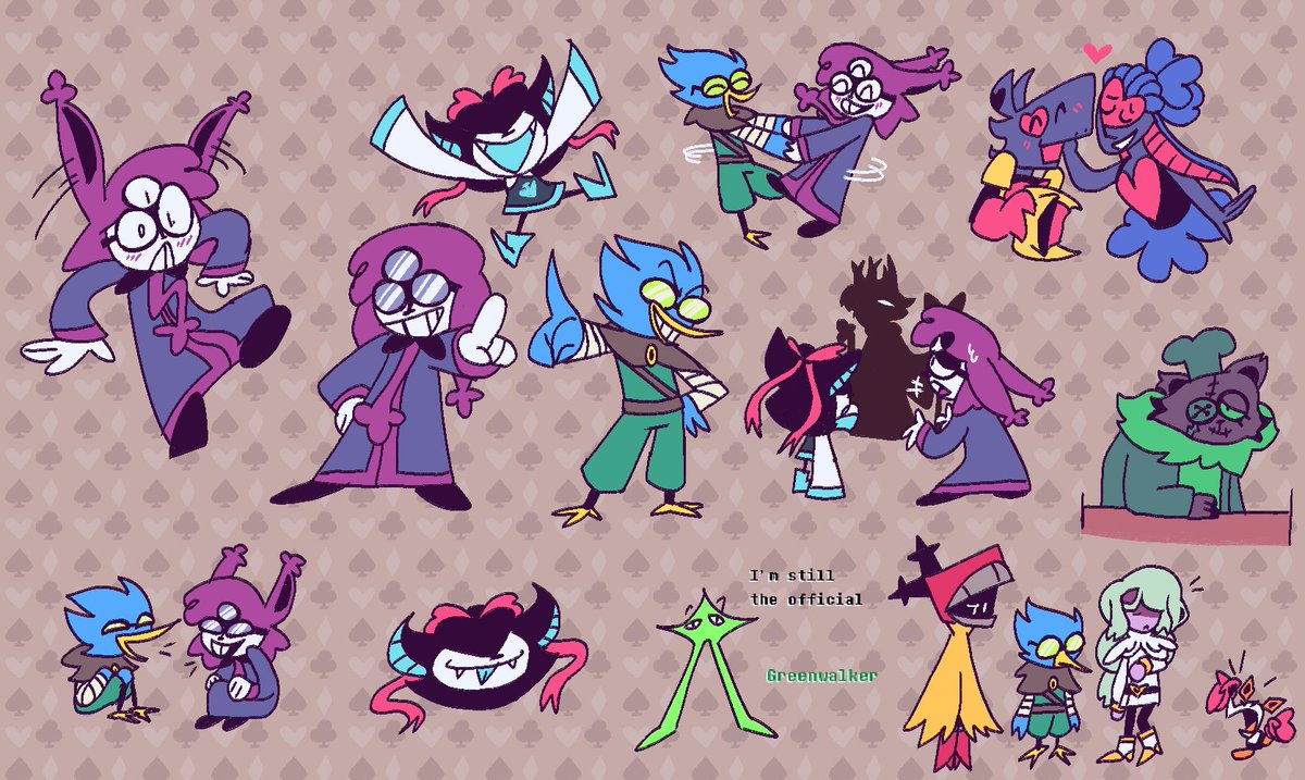 Hirocolll's tweet photo. Chapter 1 card goobers
#deltarune #deltaruneAU https://t.co/gQAHaCJtUd