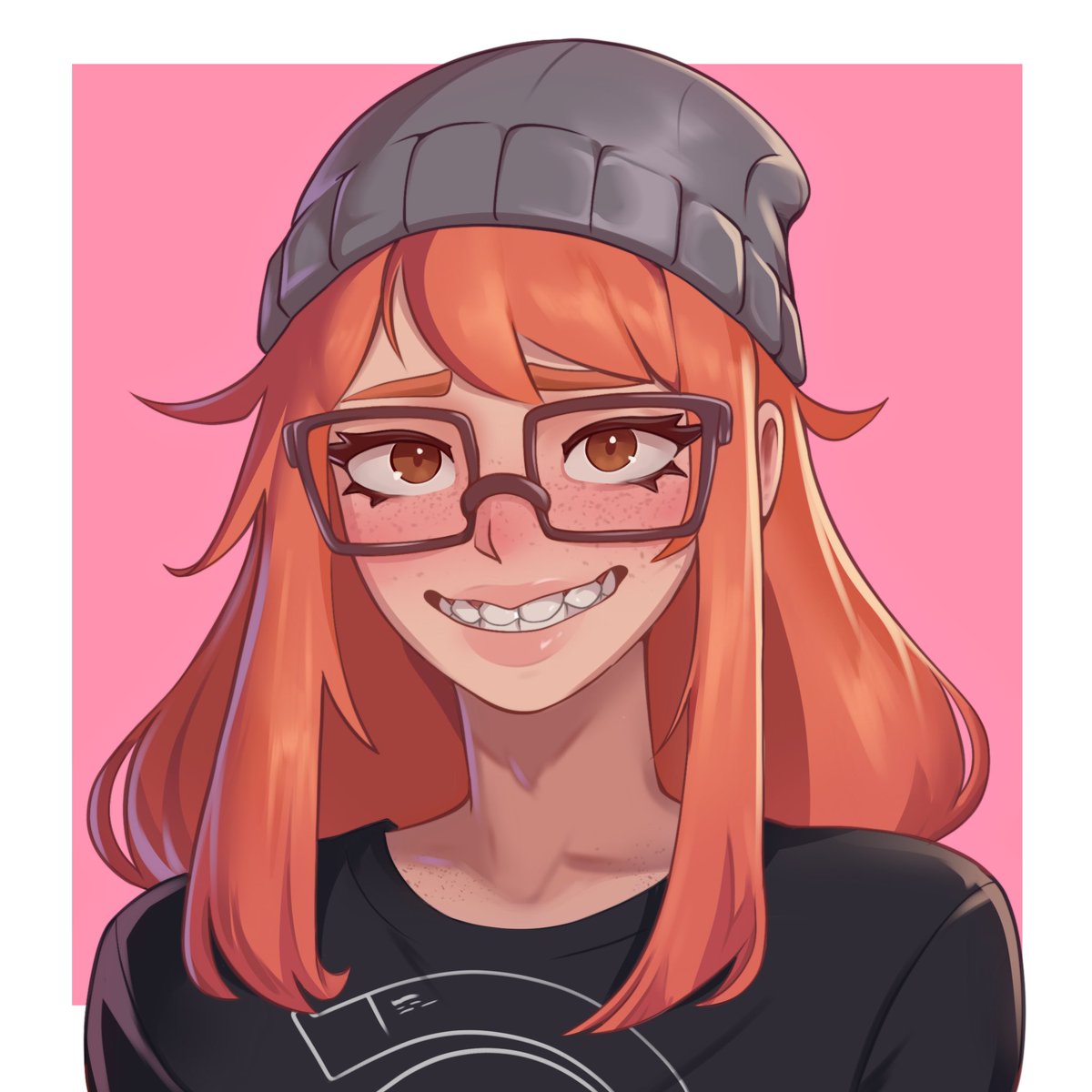 Clancy_clancy's tweet photo. Felt like it was time for a new profile picture and decided to experiment with my style bc I really haven’t been happy with any of my recent drawings. Hugely inspired by @mixplin 
#NewProfilePic #digitalart #selfportrait https://t.co/nvgbIF8jwQ