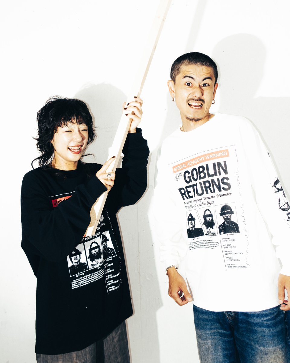 Paledusk_jpn's tweet photo. 🇯🇵TOMORROW’S PD SHOW🇯🇵

Age Factory x ENTH x Paledusk presents
「GOBLIN」TOUR 2026

8/6(木) Zepp Sapporo
OPEN 18:00/START 19:00

◆グッズ先行：15:30〜17:30
※キャッシュ決済対応可
※チケットをお持ちの方のみ購入可能
※各バンドのグッズ販売無し。ツアーグッズの販売のみ。
◆ライブ撮影：禁止
◆当日券：あり
https://t.co/J4aLuiw4KS
にて販売

#GOBLIN_TOUR
#AgeFactory
#ENTH
#Paledusk