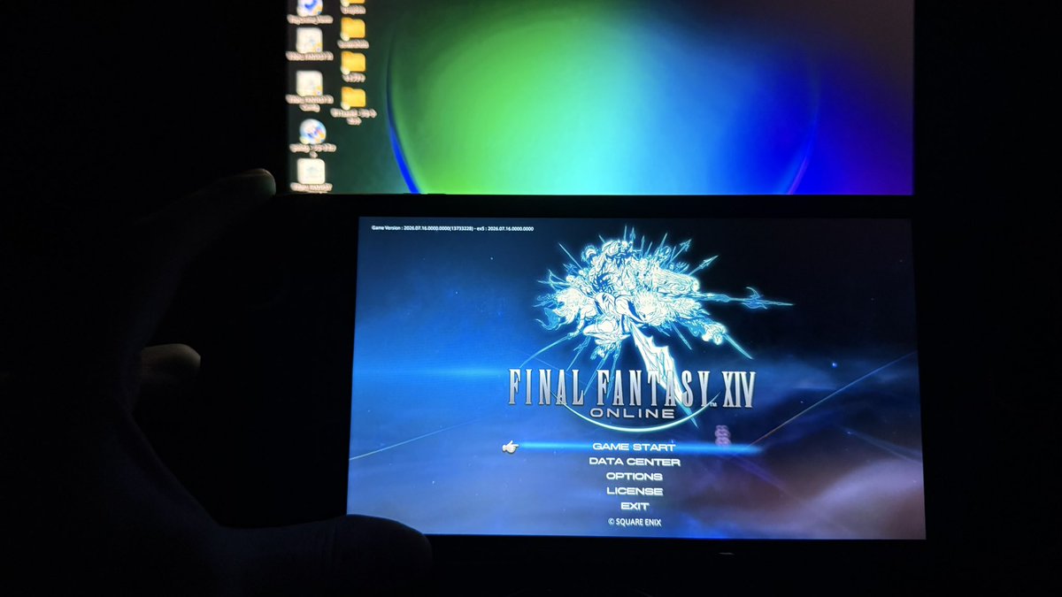 pomoFFqumo's tweet photo. #Switch2でFF14
FF14 onSwitch2
😉👍
寝ながらは、重いのでキツし😅 https://t.co/923p0dwR0J