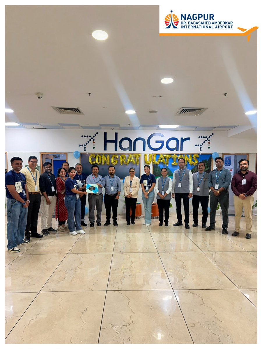 nagpurairport's tweet photo. Celebrating 20 remarkable years of IndiGo and a partnership built on connections, journeys, and shared milestones. ✈️💙
Proud to be part of this incredible journey and looking forward to many more years of taking India further together.
#IndiGo20 #20YearsOfIndiGo https://t.co/ktG6e0hN36