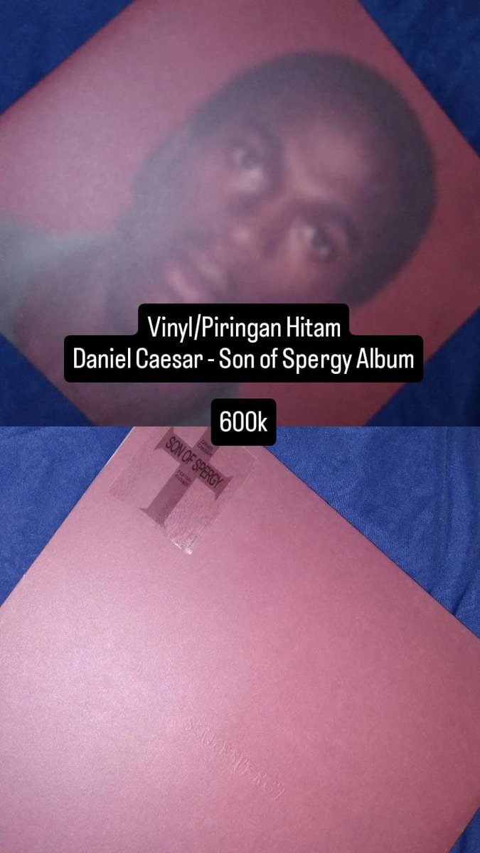 rayyyfsp's tweet photo. WTS Halo aku mau jual Vinyl koleksi ku, Ini used ya baru 2-3 kali putar. Ada Daniel Caesar Son of Spergy &amp; Never Enough dan HONNE Love Me Love Me Not &amp; Ouch Signed. Harga tertera di foto. Ini barang super langka susah di cariii yg Daniel, HONNE jg langka #zonauang #bu https://t.co/naRkdl0cc8