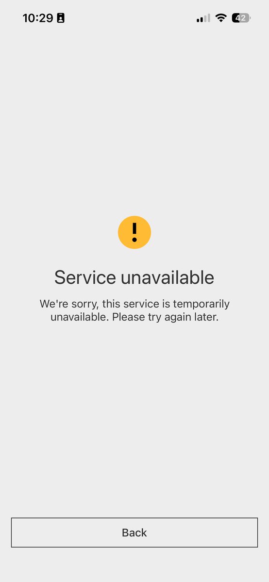 Rohitrawatrt's tweet photo. @HSBC @HSBC_IN 
What’s wrong with the app. 
Not working since yesterday https://t.co/bfRZxoyZ1R
