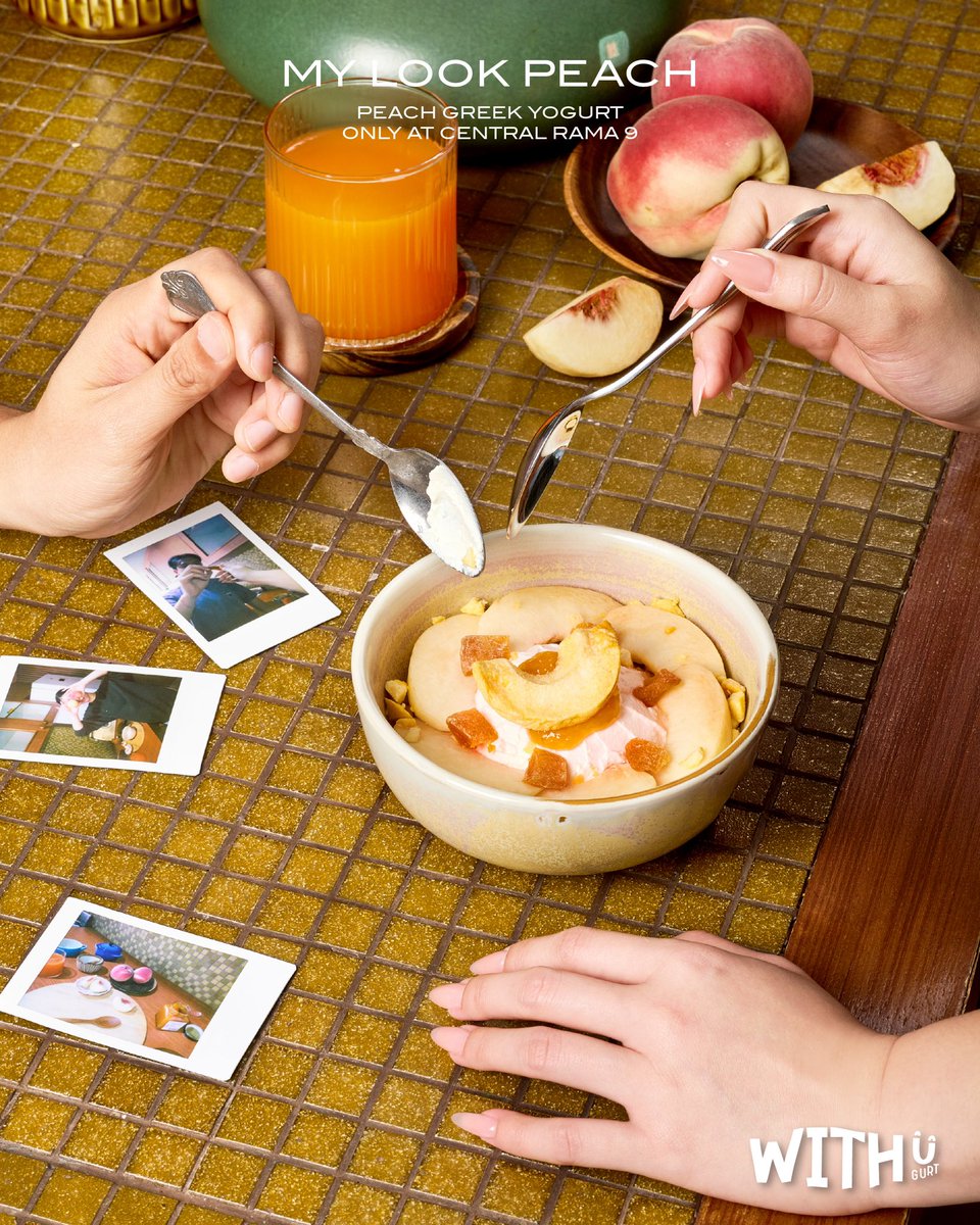 WithUGurt's tweet photo. Even at 1/8000th of a second, my heart beats only for My Lookpeach🍑📸

Our sweetest August exclusive treat.
Starting August 10th, exclusively at Central Rama 9.

#MyLookPeach
#PeachWITHU
#WITHUGURT 
#GreekYogurtUSDAOrganic https://t.co/qbhKa6ne9N