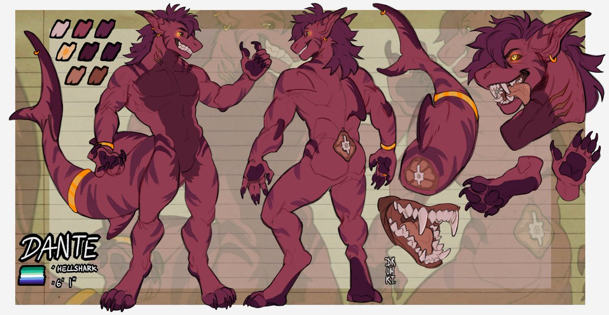 muonpoly's tweet photo. i'm muonpoly and welcome to my profile! this is dante's newest reference sheet, by drumkit!!! https://t.co/CpH7kDrJyU