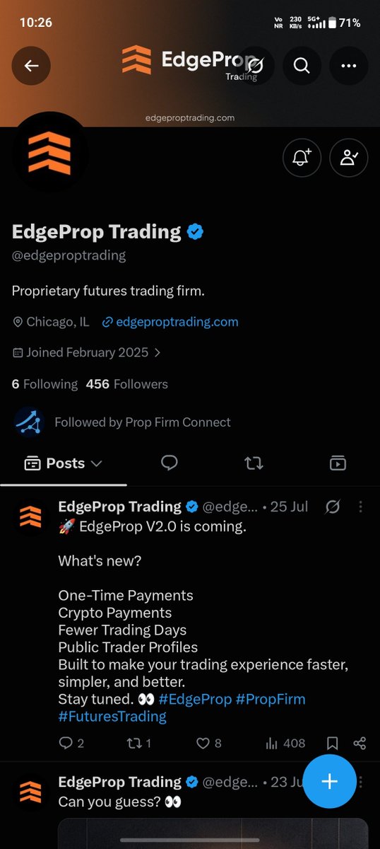 asad28573's tweet photo. @PropFconnect @edgeproptrading Task done 
@daulat81 @warisgh10 @SinghBtc12 https://t.co/FkTr1Vh3VF