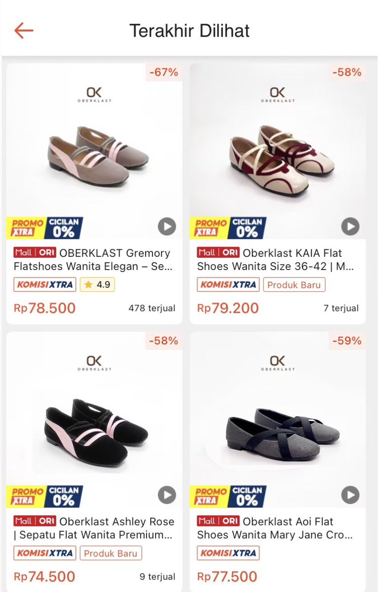 inibiyah's tweet photo. GA NYANGKA... ada footwear sebagus ini tapi harganya murah murah bgt... bahkan ada yang under 50k?! https://t.co/aX7Q6JitTv
