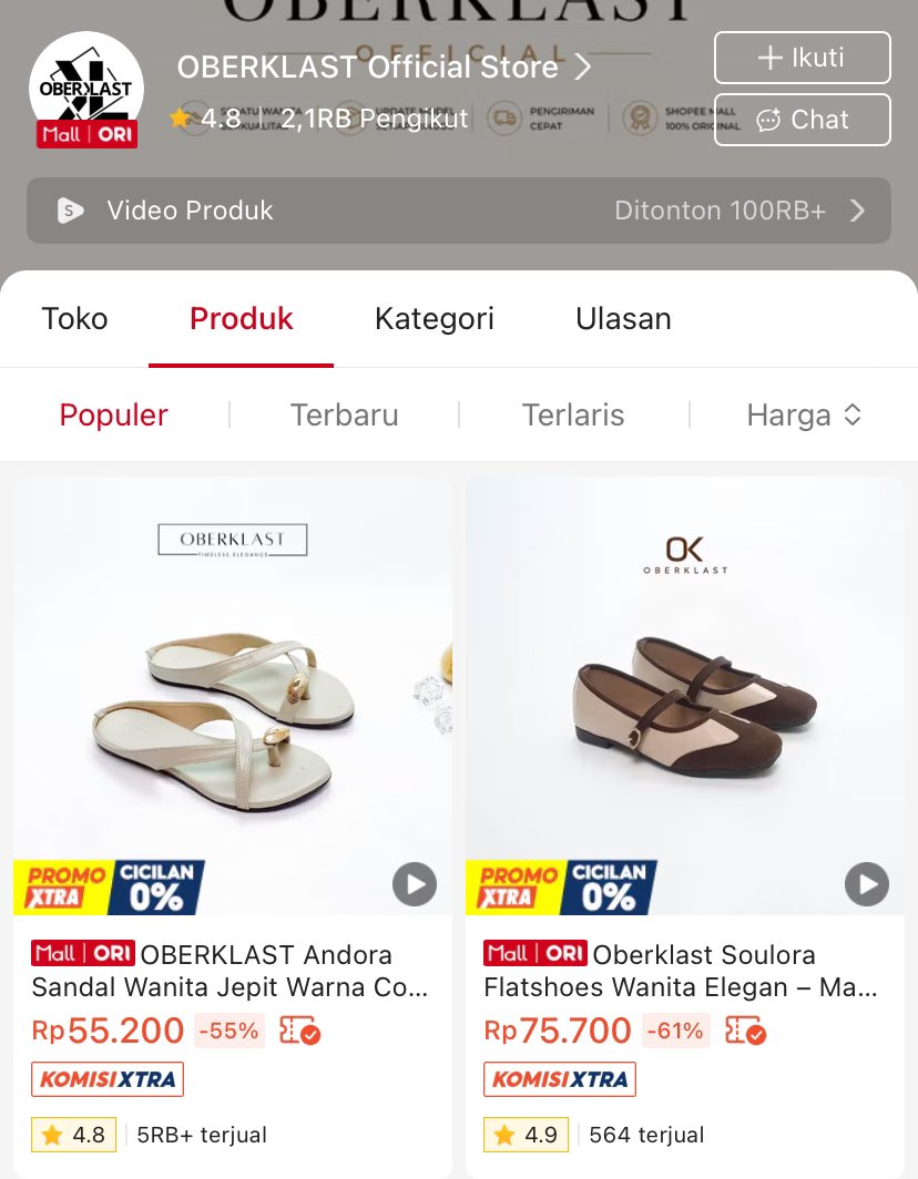 inibiyah's tweet photo. GA NYANGKA... ada footwear sebagus ini tapi harganya murah murah bgt... bahkan ada yang under 50k?! https://t.co/aX7Q6JitTv