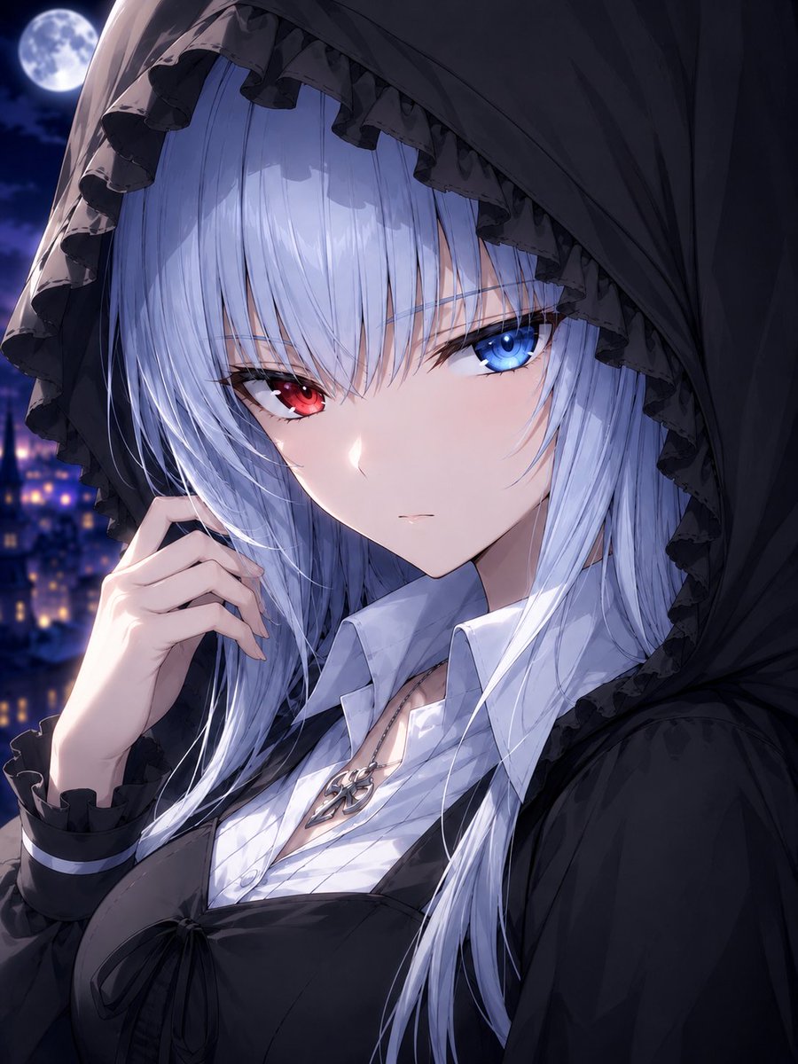CheinCyan's tweet photo. 月明かりに照らされたルミナス・バレンタイン。

今回は幻想的な夜の雰囲気と、彼女らしい気高い表情を意識して描きました🌙

この雰囲気が好きと思っていただけたら、🔄RPで同じ作品が好きな方にも届けていただけると嬉しいです！

❤️いいね・💬感想も励みになります！

#ルミナス・バレンタイン
#転生したらスライムだった件
#転スラ
#LuminousValentine
#Tensura