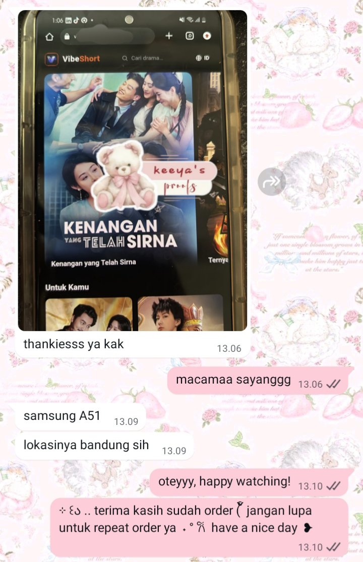 churroous's tweet photo. hii, aku juga ridi web dracin yaaa bubbb. sung wasaff ajaa 🆗🌟💓

ʚїɞ ⊹  🪷 vibeshort web private 7 hari
ʚїɞ ⊹  🪷 vibeshort web private 1 bulan
ʚїɞ ⊹  🪷 dramawave web private 1 bulan https://t.co/yq4B0iffwk