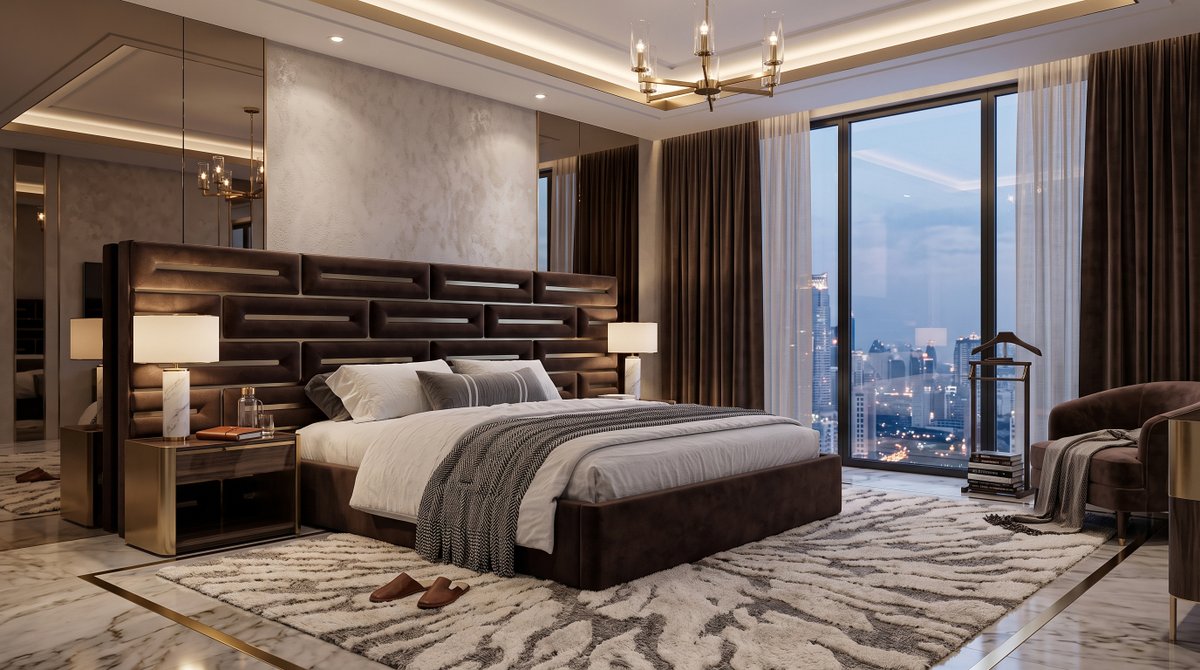 dubai_3dmax's tweet photo. Luxury Burgundy Velvet Bedroom with Warm Ambient Lighting
Which version would you choose? β€οΈ Burgundy Velvet or π€ Chocolate Brown?
Explore more bedroom design inspiration:
https://t.co/yc8JgawXUj
#BedroomDesign #LuxuryBedroom #InteriorDesign #ModernBedroom #HomeDecor https://t.co/R1hZr9M9q1