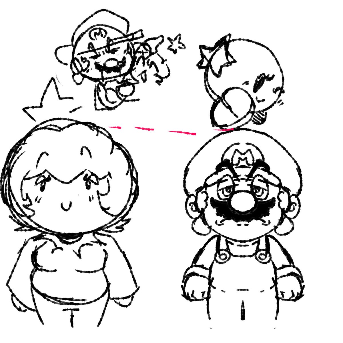 Mayosmayhem's tweet photo. Feliz cumpleaños,cabeza de mierda
#RacistMario #Starlow #Starcist
Idk why i made her tall it makes more sense for her to be short or as short as him https://t.co/ELMzzm7iL8